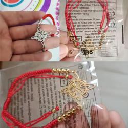 Vintage-Armband mit Hexenknoten | Amulettanhänger aus Edelstahl