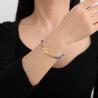 Vintage-Armband mit Hexenknoten | Amulettanhänger aus Edelstahl
