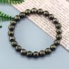 Bracciale in pirite ed ematite: braccialetto energetico curativo naturale
