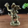 Statua di Hanuman - Figura in resina di bronzo | Decorazione indù, regalo fortunato