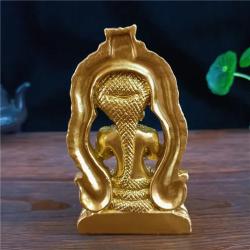 Hindu Gods & Goddesses Decor: Golden Vishnu, Ganesha, Shiva, Buddha