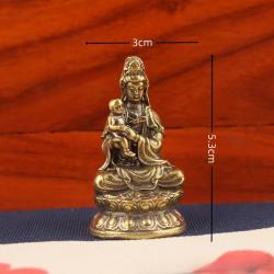 Guanyin-Statue aus Bronze – Buddhistische Wohndekoration & Geschenk