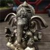 Resin Bronze Ganesha Buddha Statue | Hindu God Ornament Decor