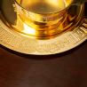 Eastern Orthodox Holy Oil Ritual Supplies - HTISOK Gold Plated Set