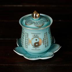 Keramik-Wasserbecher – Feng-Shui-Dekoration, buddhistische Artikel