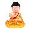 Statua del Buddha alimentata a energia solare - Ornamento e decorazione da scrivania