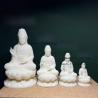 Ivory Guanyin Statue: Sitting Lotus, Feng Shui Decor