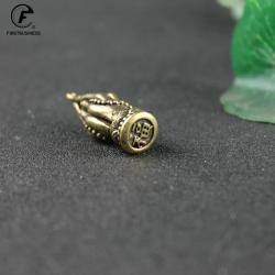 El Yapımı Pirinç Buda Eli Dekoru - Zen Masa Süsü ve Bileklik