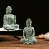 Mini Buddha Statue: Decorative Fish Tank & Desk Accent