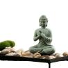 Mini Buddha Statue: Decorative Fish Tank & Desk Accent