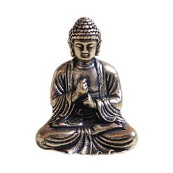 Buddha-Statue aus reinem Kupferbronze