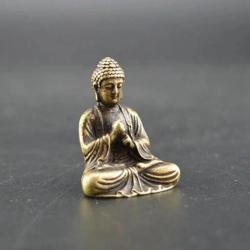 Buddha-Statue aus reinem Kupferbronze