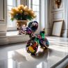 Resin Love Balloon Dog Statue - Hip-Hop Art Decor