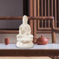 Handmade Guanyin Bodhisattva Figurine - Home & Office Decor