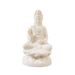Handmade Guanyin Bodhisattva Figurine - Home & Office Decor