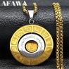 Collier Bagua : Amulette rotative des 12 signes du zodiaque pour hommes et femmes