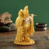 Indische Buddha-Skulptur: Krishna & Radha Harzfigur