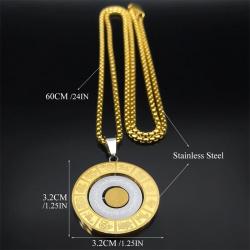 Collier Bagua : Amulette rotative des 12 signes du zodiaque pour hommes et femmes