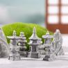 Miniature Stone Tower Lantern Ornament - Fairy Garden & Terrarium D...