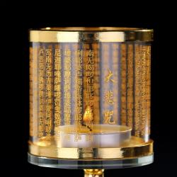 Öllampenhalter aus Kristall | Buddhistische Dekoration & Ornament