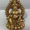 Statue de Bouddha en cuivre : Décoration Feng Shui porte-bonheur