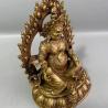 Statue de Bouddha en cuivre : Décoration Feng Shui porte-bonheur