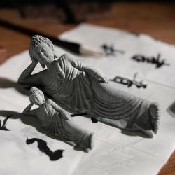 Liegende Buddha-Statuen: Meditationsdekoration für Zuhause