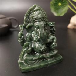 Handgefertigte Ganesha-Buddha-Statue für Zuhause & Feng Shui