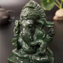 Handgefertigte Ganesha-Buddha-Statue für Zuhause & Feng Shui